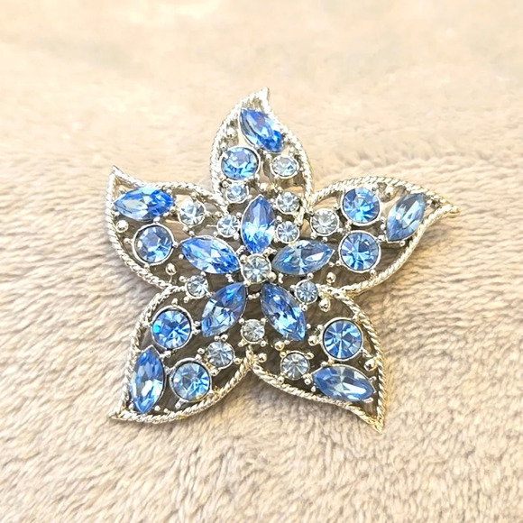 Sarah Coventry Jewelry - #515 Vintage Sarah Coventry Star Fire Brooch